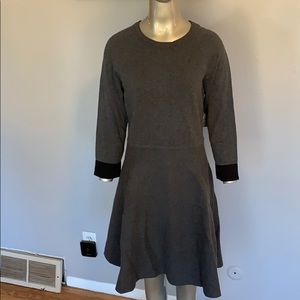 Vince Camuto Heathered Grey Sweater Dress NWT